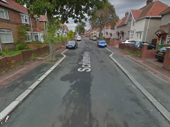 The fire broke out at a home in Scruton Avenue. Picture by Google Maps.
