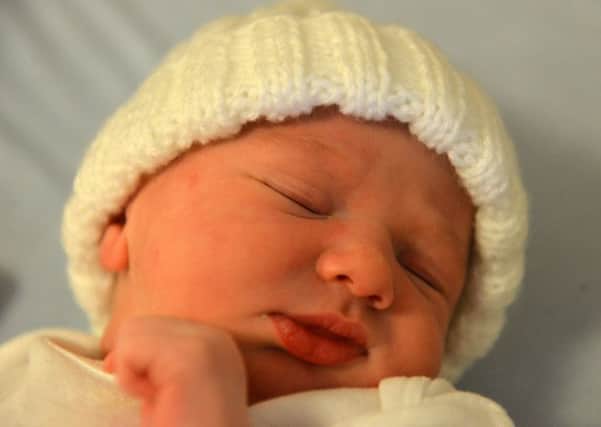 Royal birth at Sunderland Royal Hospital. Baby Frederick Edward Henry