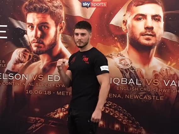 Josh Kelly at today's press conference.