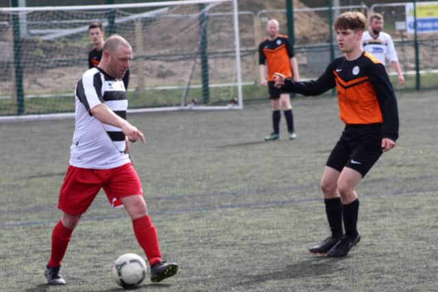 The Dads v Lads charity match in aid of Gateway Northeast at Kepier Academy. Picture: Jolene Brumby.