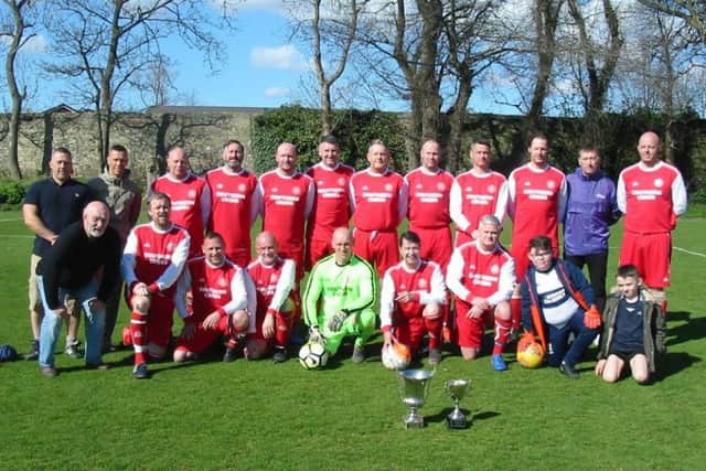 Dormans line up ahead of their Alan Spedding Cup final win