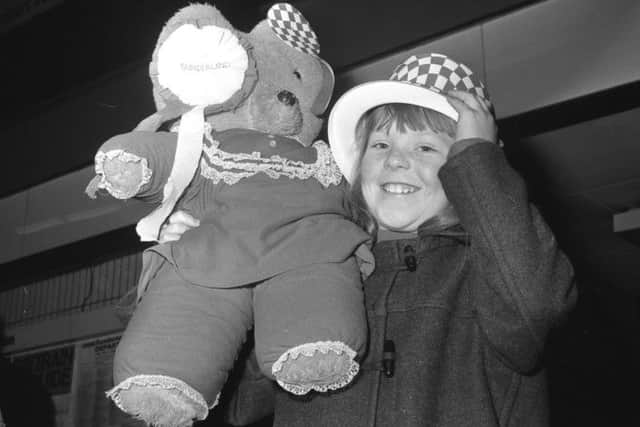 And Teddy went on the journey too - but does anyone know who the young fan is?
