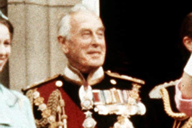 Lord Louis Mountbatten, the Prince of Wale's great-uncle.