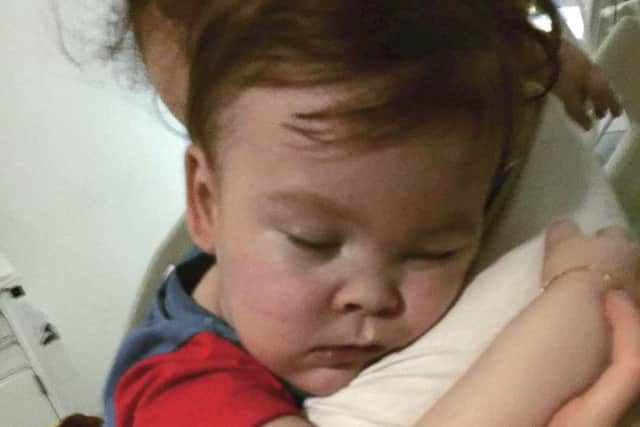 A photo taken with permission from the Alfie's Army Official Facebook page of 23-month-old Alfie Evans. Photo Alfie's Army/Facebook/PA Wire.