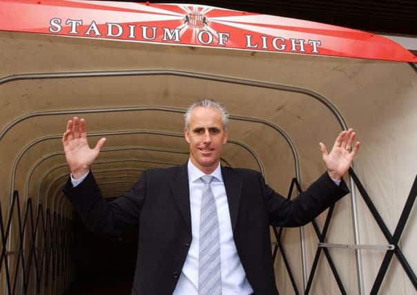 Mick McCarthy, pictured on his arrival at Sunderland in 2003, had three years at the Stadium of Light