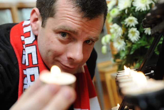 Sunderland supporter Father Marc Lyden Smith.