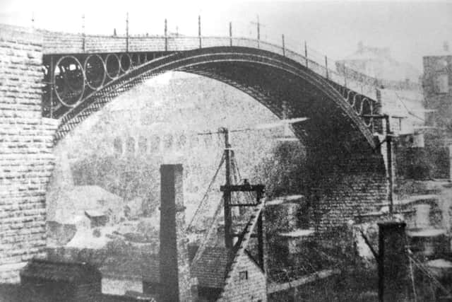 Sunderland Bridge - reputed to be one of the town's oldest photos.