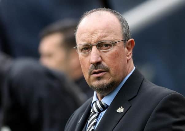 Newcastle United manager Rafa Benitez.