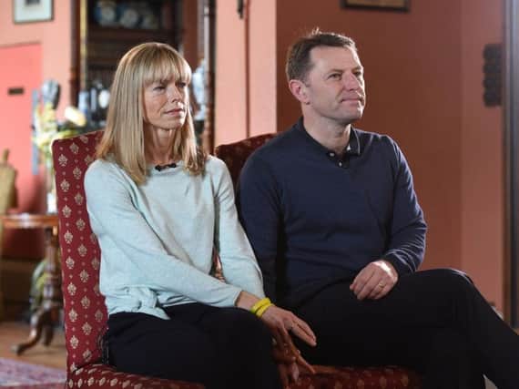Kate and Gerry McCann. Picture: PA.