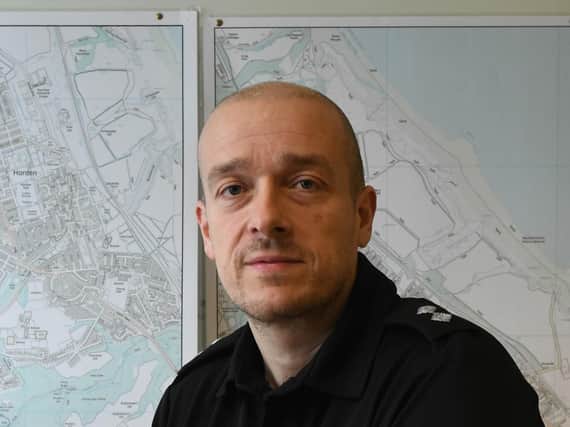 Inspector Lee Blakelock, of Peterlee Neighbourhood Policing Team.