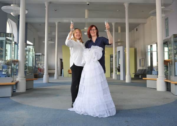 Pearl Saddington and Elanor Johnson are organising a Royal Wedding event at Sunderland Museum and Winter Gardens.