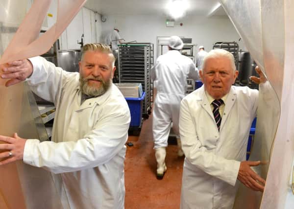 Durham Foods are celebrating 40 years.  Alan Hamiliton (Jnr) and Alan Hamilton