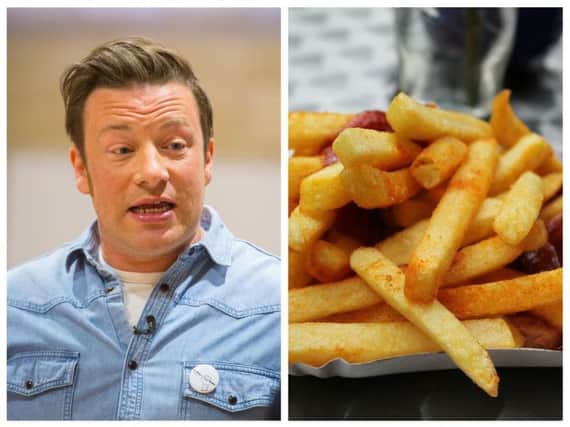 Jamie Oliver has proposed a series of healthy food adverts aimed at children.