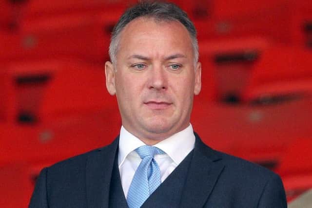 Stewart Donald at the Stadium of Light. Picture: PA.