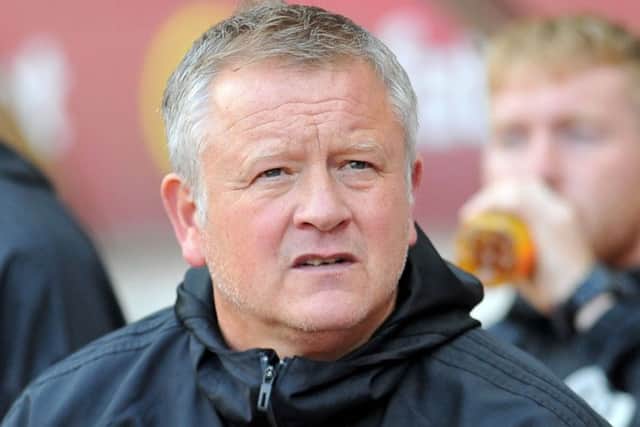 Sheffield United boss Chris Wilder.Picture by Frank Reid