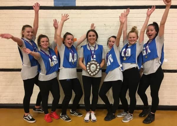 Academy 360 youngsters celebrate netball success.