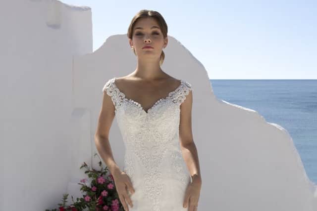 A wedding dress from Amore Brides in Sunderland.