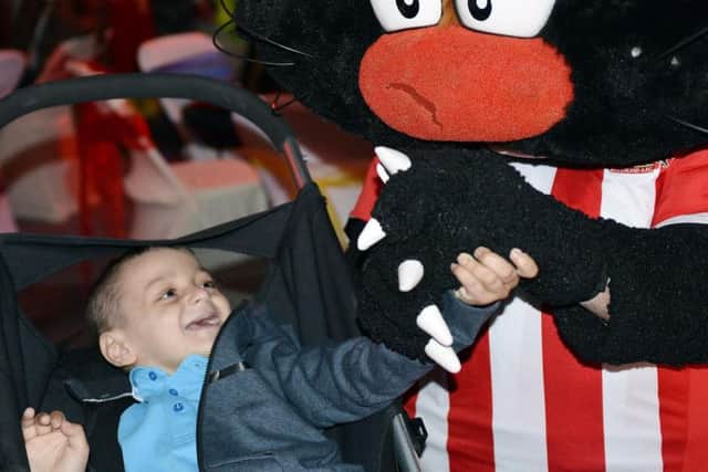 Bradley Lowery at his sixth birthday party.