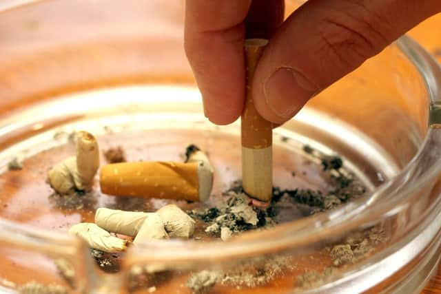 The work done to help people quit their smoking habit has been discussed in Parliament.