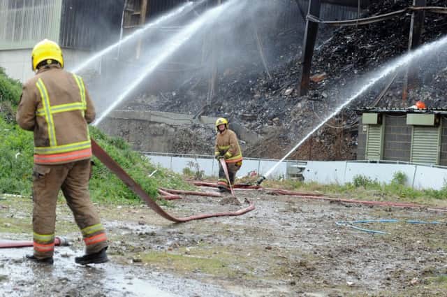 The union pointed to the recent blaze at the former Alex Smiles depot as an example of when resources were stretched.