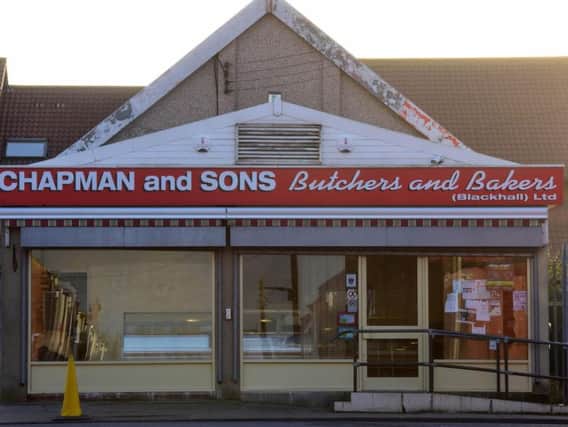 Chapman and Sons Butchers in Blackhall.