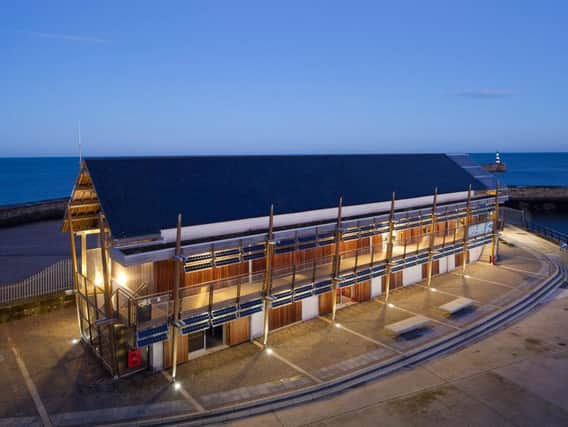 The business centre in Seaham Marina.