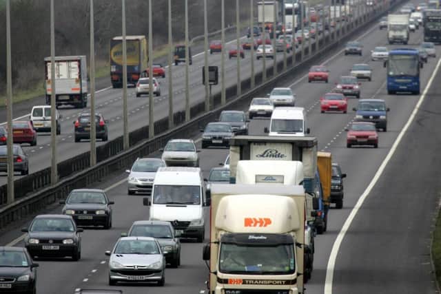 Dashcam video shows driver going the wrong way along motorway - before ...