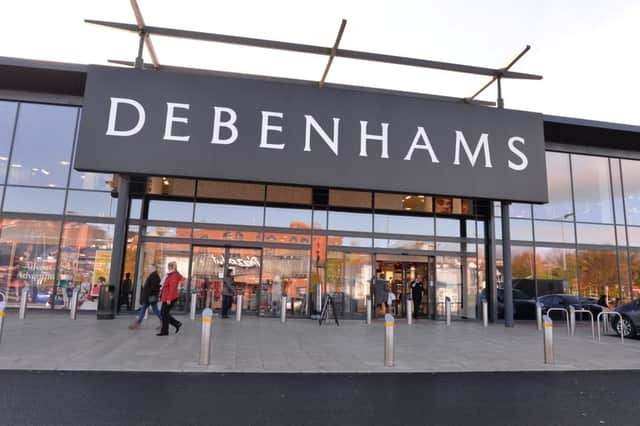 19 Debenhams stores are due to close this month (Jan 2020) (Photo: Shutterstock)