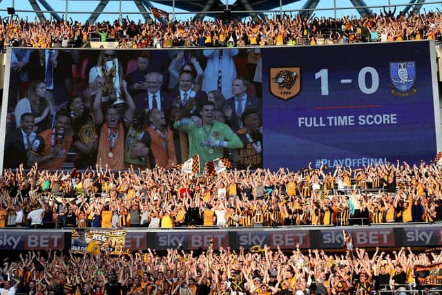 You'll have to go back to 1993 to find the last time Wednesday won at Wembley.